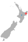 location of Gisborne District